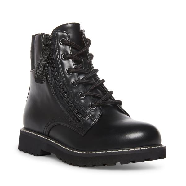 Steve Madden Abettyy Enkellaarsjes Kinderen Zwart | SM-157NS