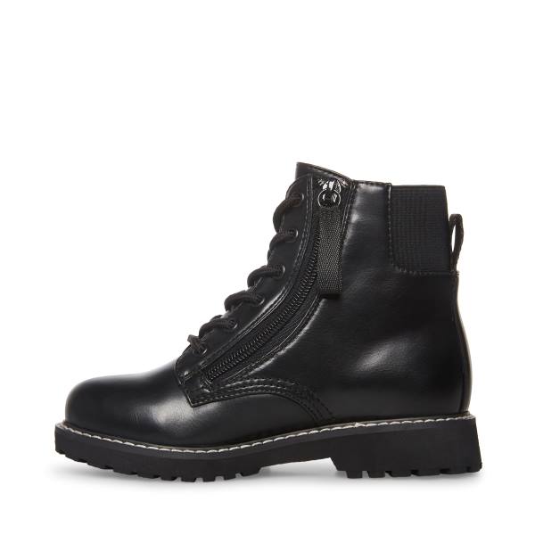 Steve Madden Abettyy Enkellaarsjes Kinderen Zwart | SM-157NS