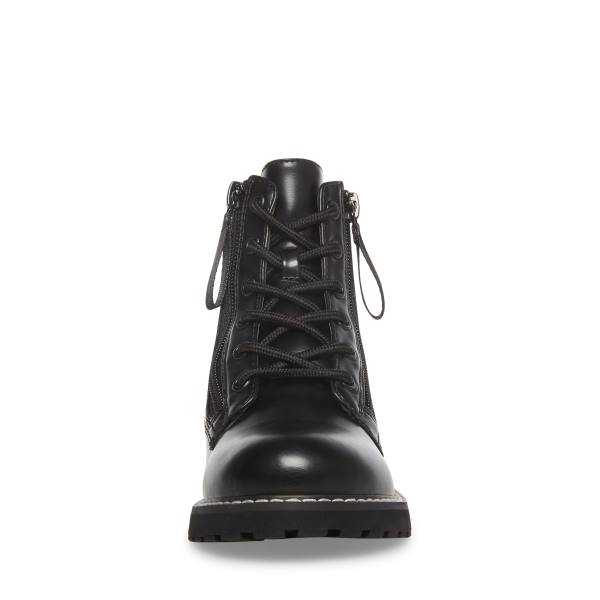 Steve Madden Abettyy Enkellaarsjes Kinderen Zwart | SM-157NS