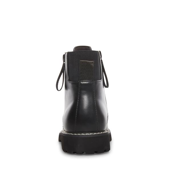 Steve Madden Abettyy Enkellaarsjes Kinderen Zwart | SM-157NS