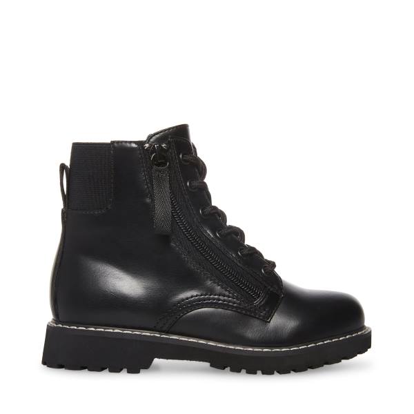 Steve Madden Abettyy Enkellaarsjes Kinderen Zwart | SM-157NS