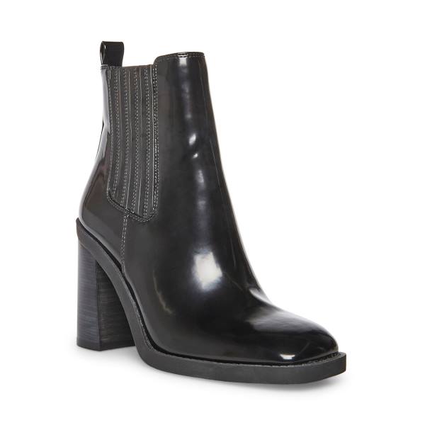 Steve Madden Acker Enkellaarsjes Dames Zwart | SM-314OH