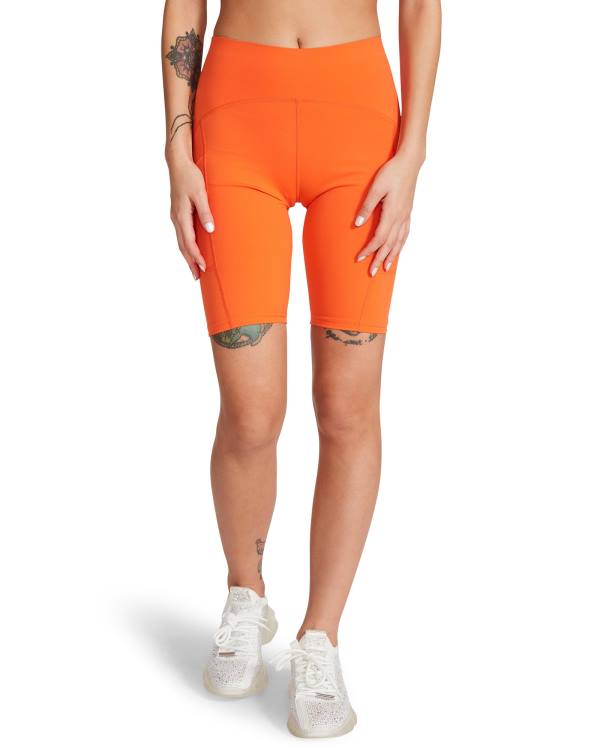 Steve Madden Active Bike Kort Broeken Dames Oranje | SM-068XW