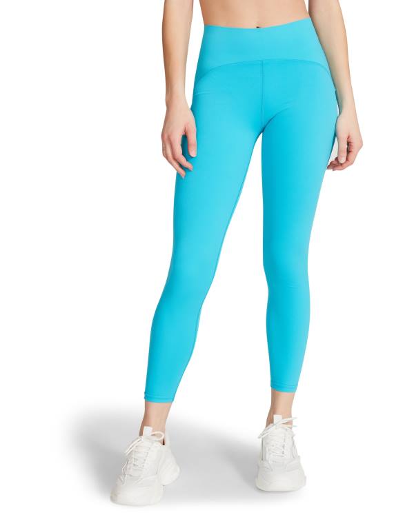 Steve Madden Active Turquoise Leggings Dames Turquoise | SM-485UH