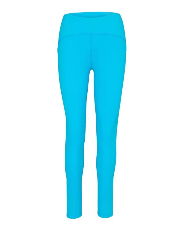 Steve Madden Active Turquoise Leggings Dames Turquoise | SM-485UH