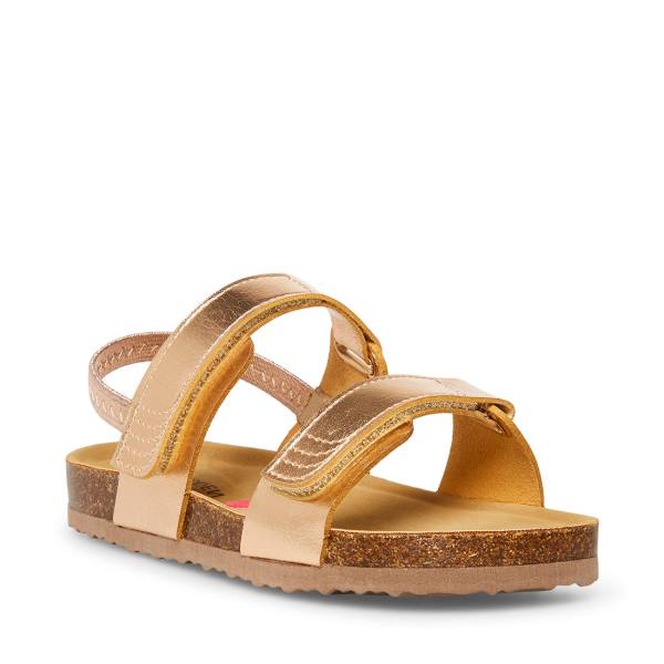 Steve Madden Adouble Sandalen Kinderen Roze Goud | SM-920MN