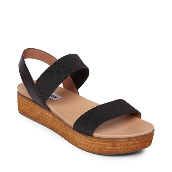 Steve Madden Agile Sandalen Dames Zwart | SM-419IL