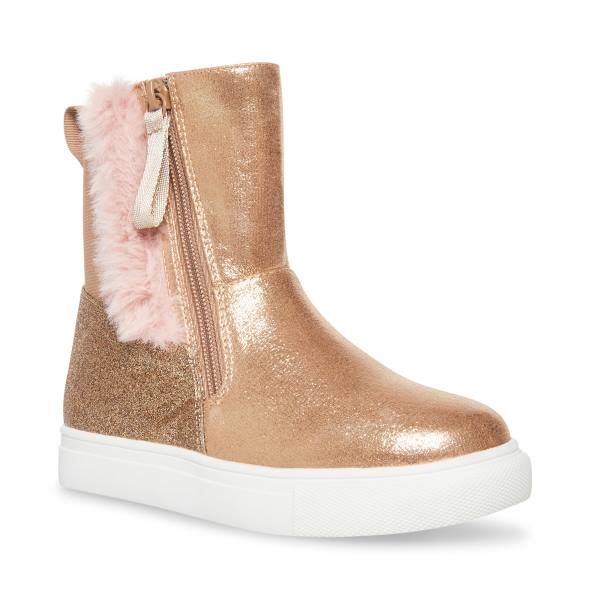 Steve Madden Agobi Bronze Enkellaarsjes Kinderen Bruin Gekleurd | SM-876JV