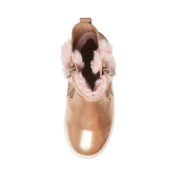 Steve Madden Agobi Bronze Enkellaarsjes Kinderen Bruin Gekleurd | SM-876JV