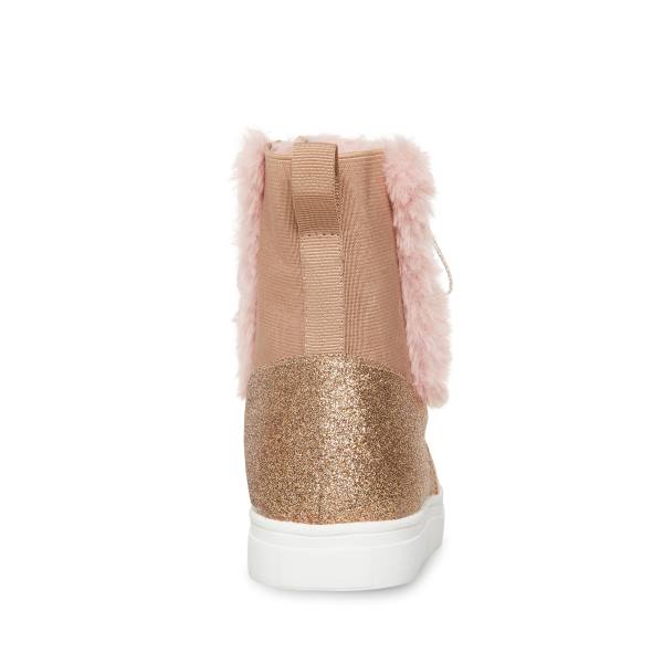 Steve Madden Agobi Bronze Enkellaarsjes Kinderen Bruin Gekleurd | SM-876JV