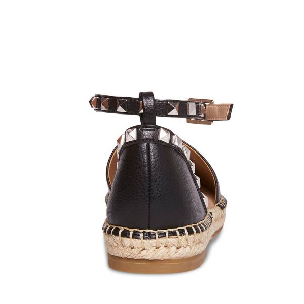 Steve Madden Alissa Platte Schoenen Dames Zwart | SM-123YG