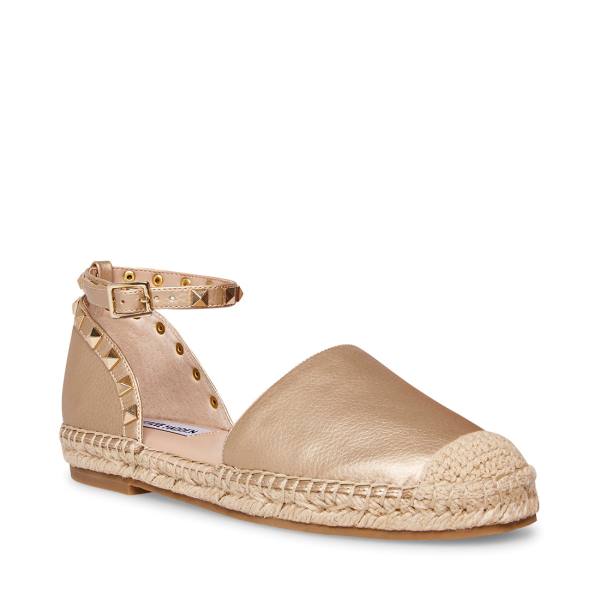 Steve Madden Alissa Platte Schoenen Dames Goud | SM-713QZ