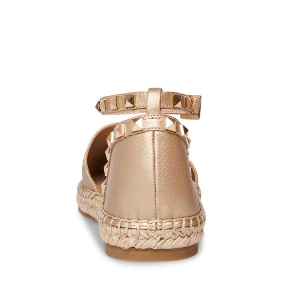 Steve Madden Alissa Platte Schoenen Dames Goud | SM-713QZ