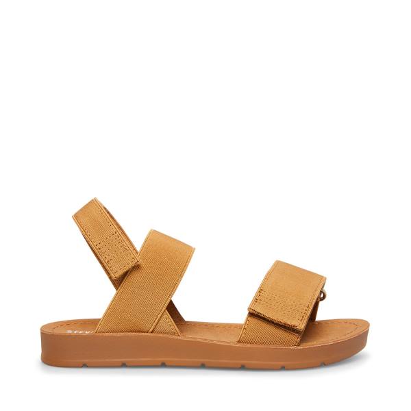 Steve Madden Apasquel Tan Sandalen Kinderen Bruin | SM-795XO