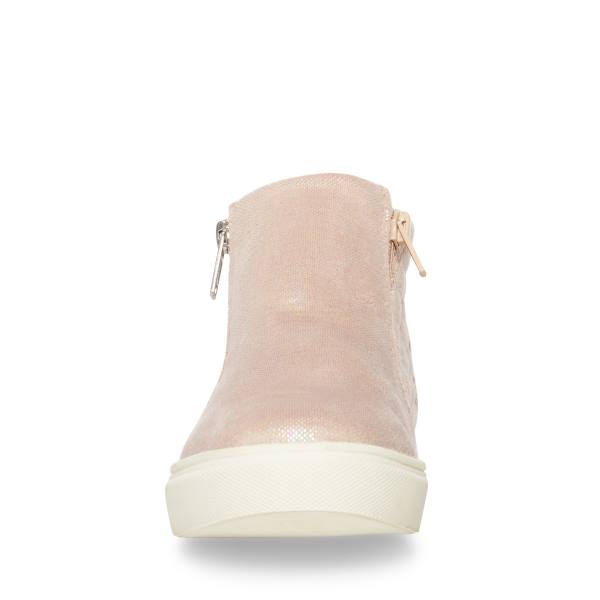 Steve Madden Areggie Blush Sneakers Kinderen Roze | SM-869IU