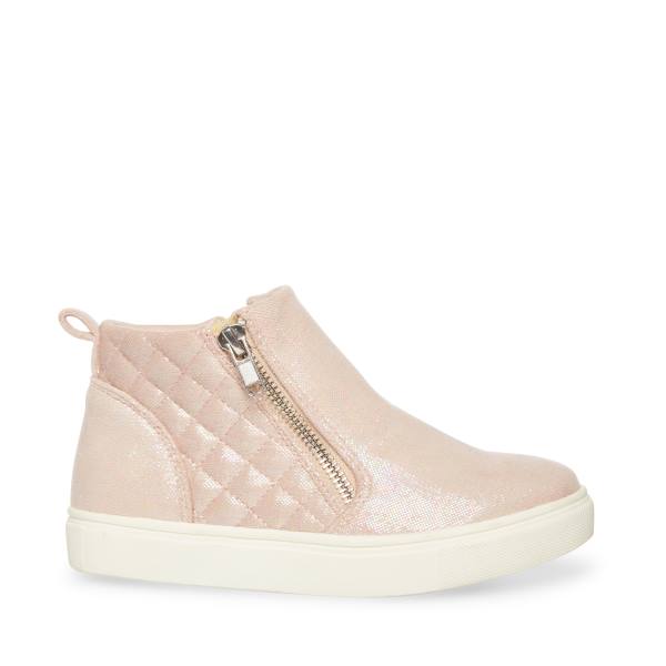 Steve Madden Areggie Blush Sneakers Kinderen Roze | SM-869IU