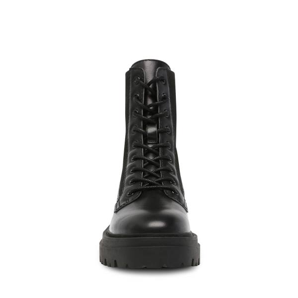 Steve Madden Arlow Enkellaarsjes Dames Zwart | SM-209VJ