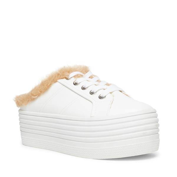 Steve Madden Ballad Sneakers Dames Wit | SM-240FK