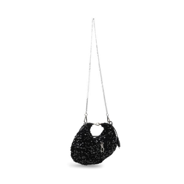 Steve Madden Bbrenda Sequins Crossbodytassen Dames Zwart | SM-164SV