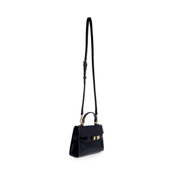 Steve Madden Bdignify Lak Crossbodytassen Dames Zwart | SM-746UQ