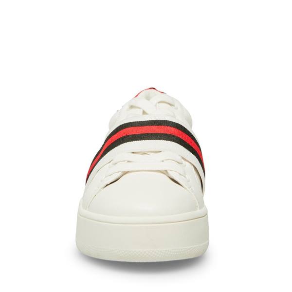 Steve Madden Becks Sneakers Dames Wit Gekleurd | SM-615LP