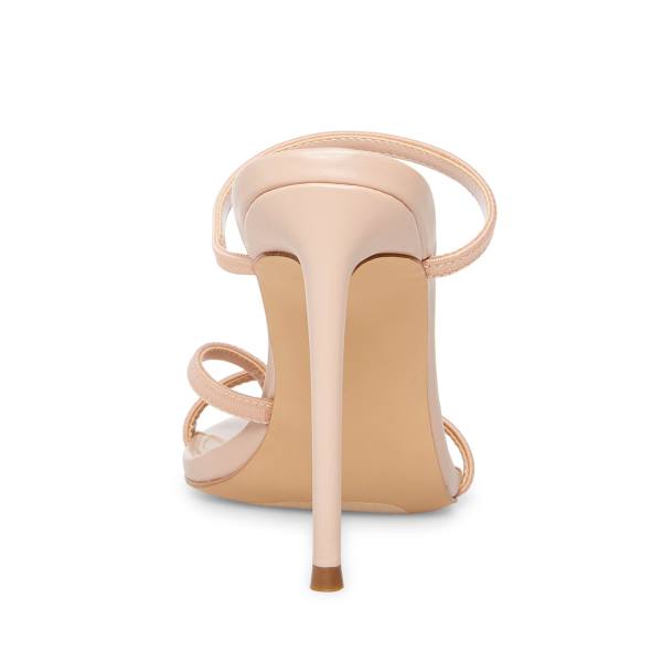 Steve Madden Bellezza Tan Heel Hakken Dames Beige | SM-857KW