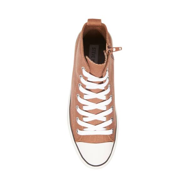 Steve Madden Berkley Mocha Sneakers Dames Beige | SM-734IB