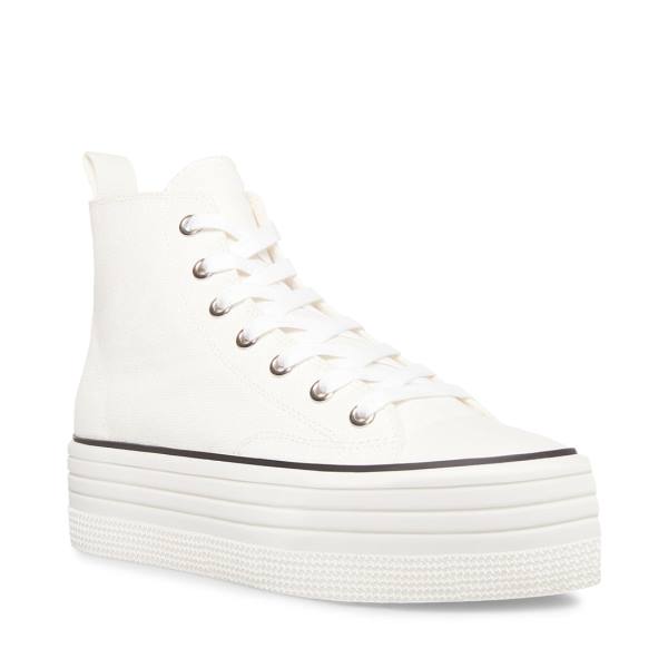 Steve Madden Berkley Sneakers Dames Wit | SM-529WT