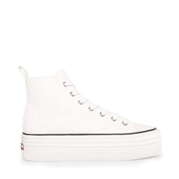 Steve Madden Berkley Sneakers Dames Wit | SM-529WT