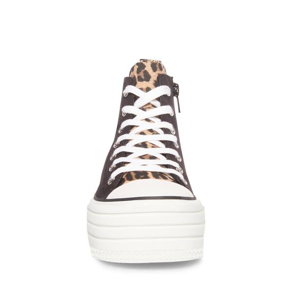 Steve Madden Berkley Sneakers Dames Zwart Gekleurd | SM-725PN