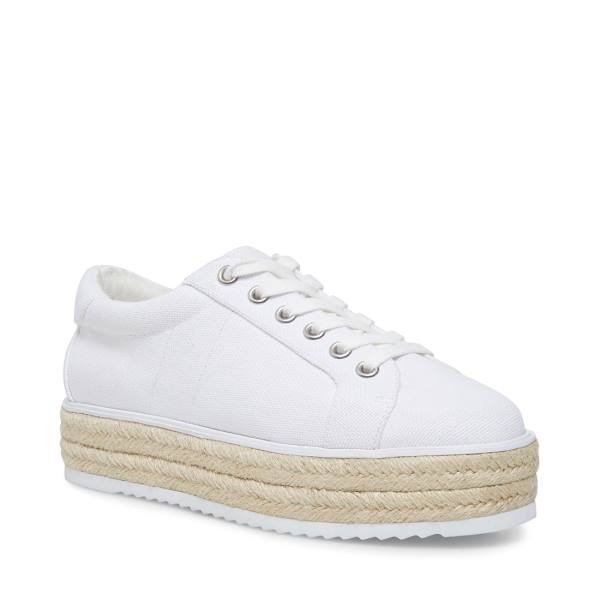 Steve Madden Billie Sneakers Dames Wit | SM-345FL