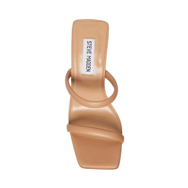 Steve Madden Blake Tan Heel Hakken Dames Bruin | SM-951NW