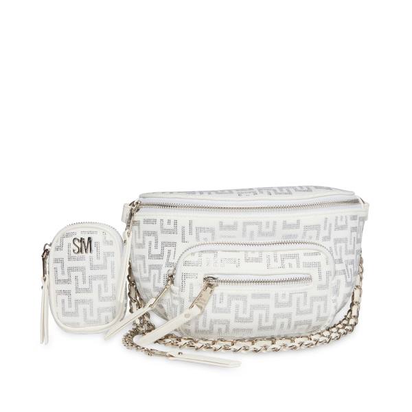 Steve Madden Bmaximas Crossbodytassen Dames Wit Zilver | SM-638YS