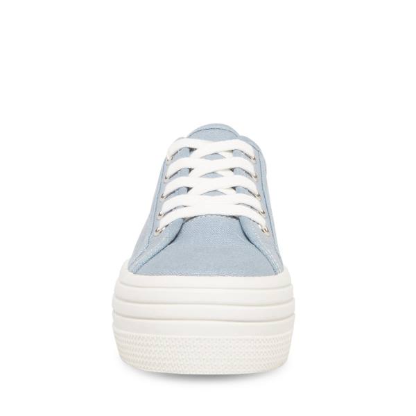 Steve Madden Bobbi 30 Sneakers Dames Blauw | SM-826PB