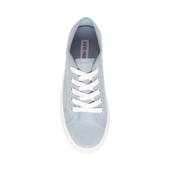 Steve Madden Bobbi 30 Sneakers Dames Blauw | SM-826PB