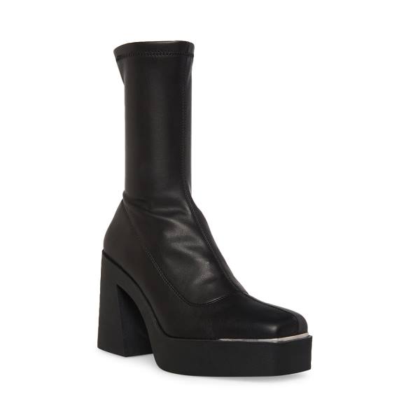 Steve Madden Bosa Enkellaarsjes Dames Zwart | SM-697EW