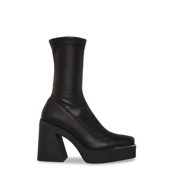 Steve Madden Bosa Enkellaarsjes Dames Zwart | SM-697EW