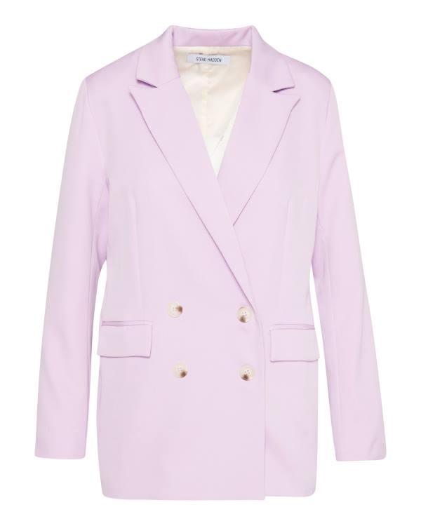 Steve Madden Boyfriend Blazer Jassen Dames Paars | SM-704PU