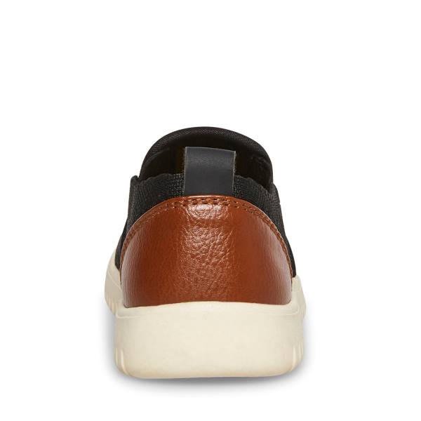 Steve Madden Bport Loafers Kinderen Zwart | SM-172ST