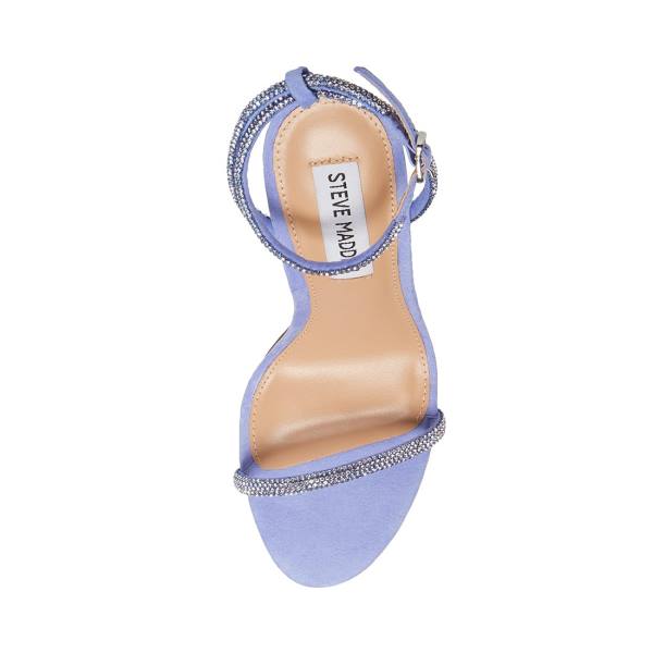 Steve Madden Breslin Periwinkle Heel Hakken Dames Blauw | SM-278VT