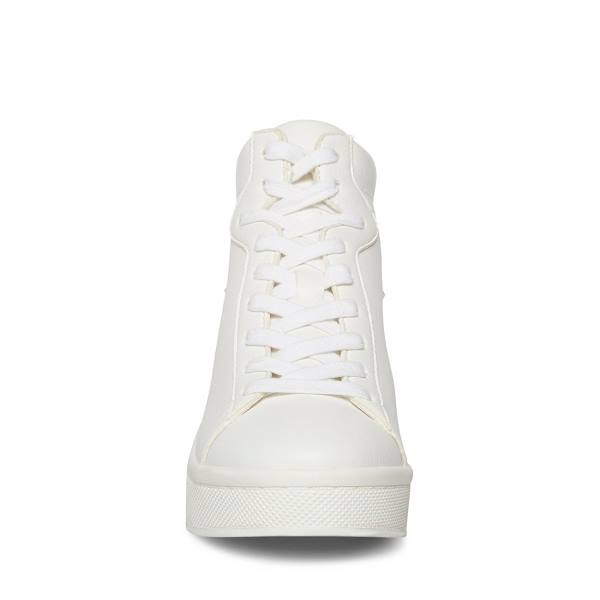 Steve Madden Brix Sneakers Dames Wit | SM-619UL