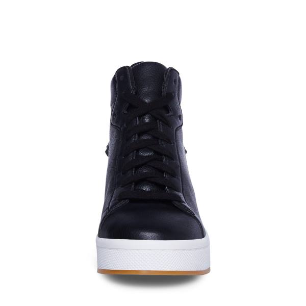 Steve Madden Brix Sneakers Dames Zwart | SM-238MP