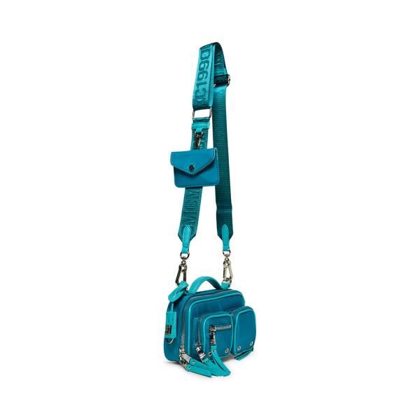 Steve Madden Bronda Teal Crossbodytassen Dames Turquoise | SM-842NQ