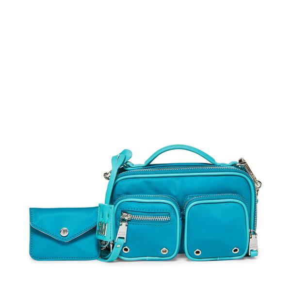 Steve Madden Bronda Teal Crossbodytassen Dames Turquoise | SM-842NQ