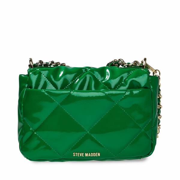 Steve Madden Bterra Lak Schoudertassen Dames Groen | SM-238XT