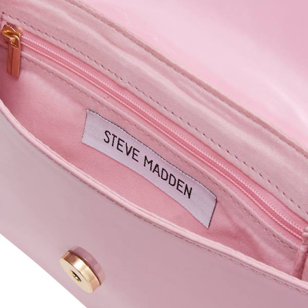 Steve Madden Bworldly Lak Schoudertassen Dames Roze | SM-254EX