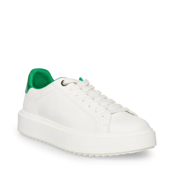 Steve Madden Catcher Snake Sneakers Dames Groen Slangenprint | SM-872RY