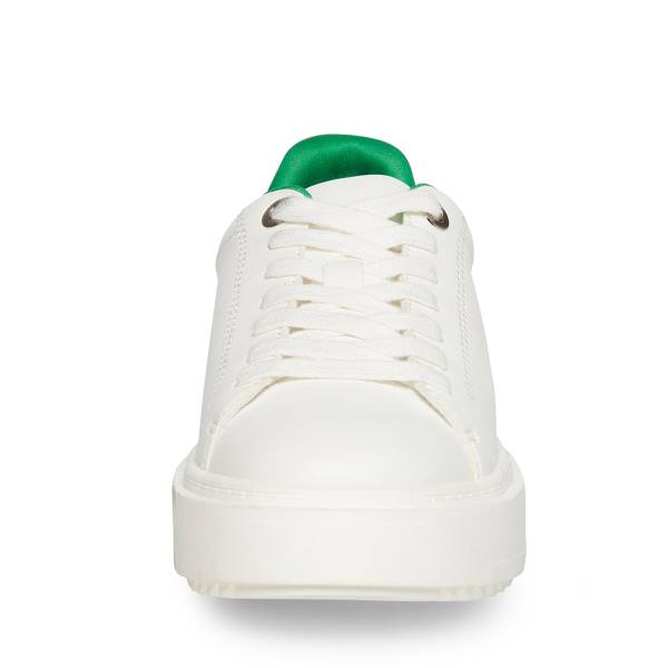 Steve Madden Catcher Snake Sneakers Dames Groen Slangenprint | SM-872RY