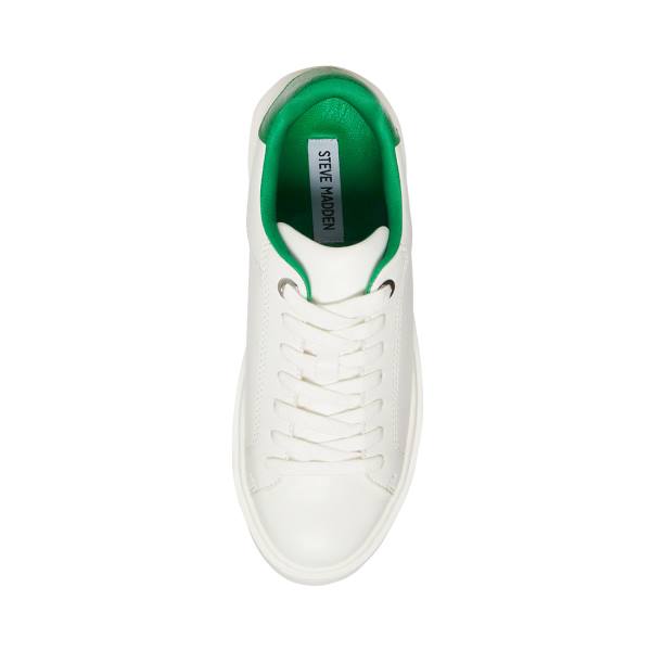 Steve Madden Catcher Snake Sneakers Dames Groen Slangenprint | SM-872RY