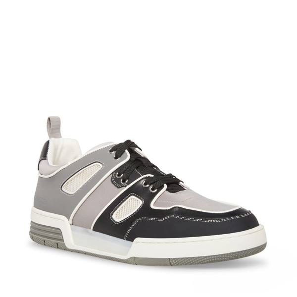 Steve Madden Chris Sneakers Heren Zwart Grijs | SM-312UB